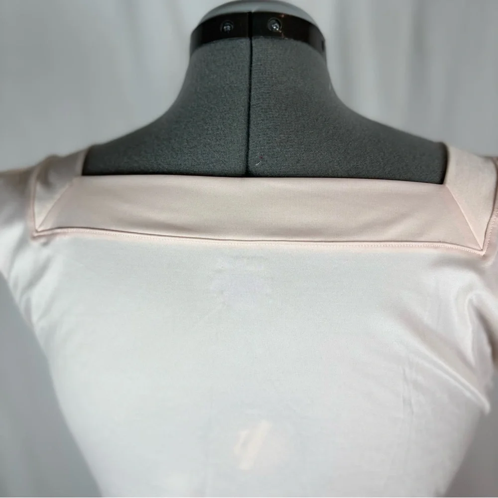 SPANX‎ Shapewear Tank Top 1X Light Nude Square Neck Smoothing Camisole